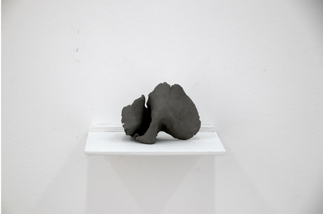 Le Poids de la Mésange, Triptyque part.1, série de 5 sculptures, n° 5 : Mésange charbonnière